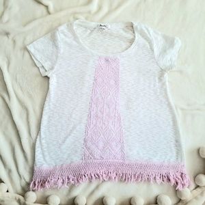 Angel's Forever Young Bohemian Boho Knit Top